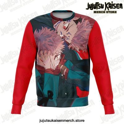 2021 Jujutsu Kaisen Cool Sweatshirt Xs Athletic - Aop