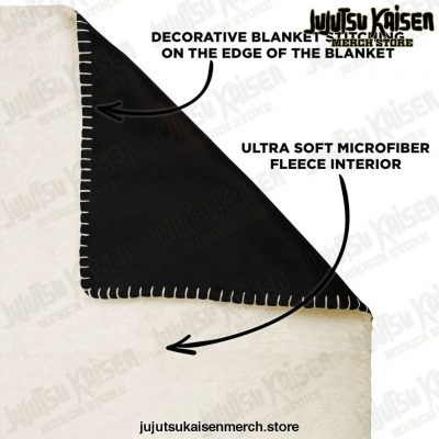 3D Sukuna Jujutsu Kaisen Microfleece Blanket Premium - Aop
