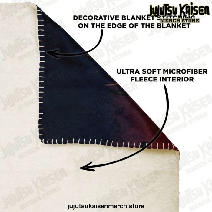 Cool Sukuna Jujutsu Kaisen Microfleece Blanket Premium - Aop