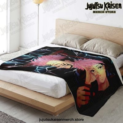 Jujutsu Kaisen Microfleece Blanket Premium Microfleece - Aop
