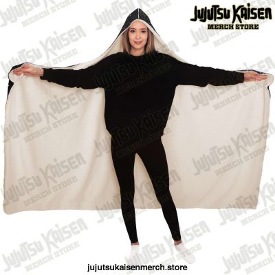 New Jujutsu Kaisen Hooded Blanket - Aop