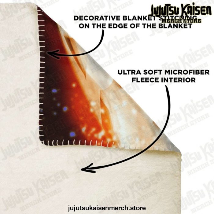 Satoru Gojo Jujutsu Kaisen Microfleece Blanket Premium - Aop