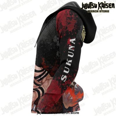 Sukuna Jujutsu Kaisen Custom Jacket / Zipper Hoodie All Over Printed Shirts