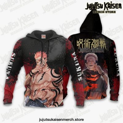 Sukuna Jujutsu Kaisen Custom Jacket / Zipper Hoodie S All Over Printed Shirts