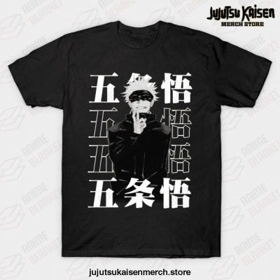 Gojo Satoru - Jujutsu Kaisent-Shirt Black / S