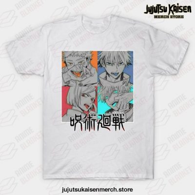 Jujutsu Kaisen Characters T-Shirt White / S