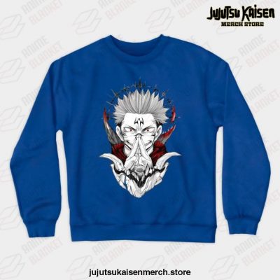 Jujutsu Kaisen Crewneck Sweatshirt Blue / S