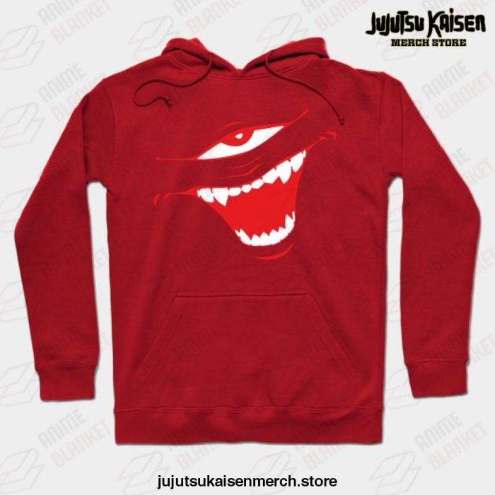 Jujutsu Kaisen Cursed Mouth Hoodie Red / S