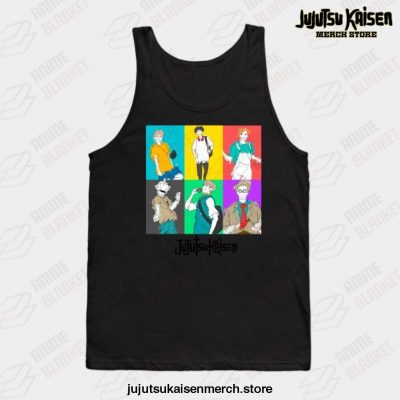 Jujutsu Kaisen Paradise Tank Top Black / S