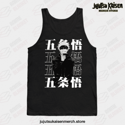 Jujutsu Kaisen - Satoru Gojo Tank Top Black / S