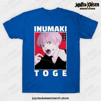Jujutsu Kaisen Toge Inumaki T-Shirt Blue / S