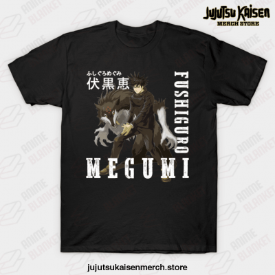 Megumi Jujutsu Kaisen T-Shirt Black / S