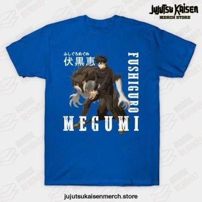 Megumi Jujutsu Kaisen T-Shirt Blue / S