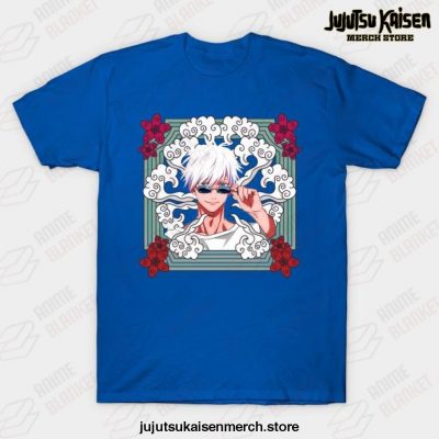 Satoru Gojo Art Jujutsu Kaisen T-Shirt Blue / S