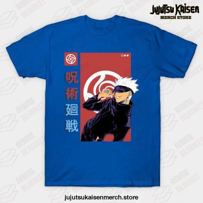 Satoru Gojo Jujutsu Kaisen T-Shirt Blue / S