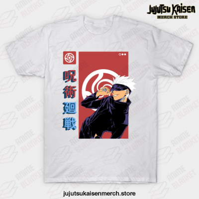 Satoru Gojo Jujutsu Kaisen T-Shirt White / S