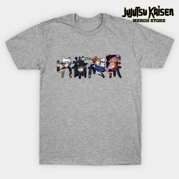 Jujutsu Kaisen Logo T-Shirt Gray / S