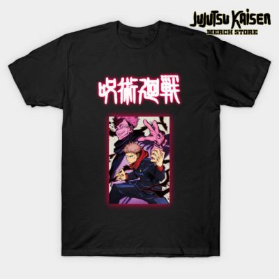 Sukuna Yuji Neon T-Shirt Black / S